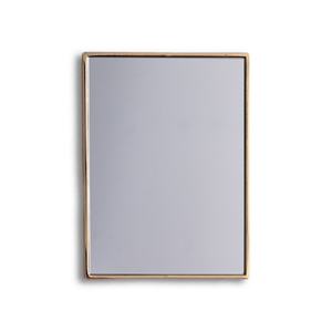 Personalized Gift Gold Plated Hard Enamel <b>Rectangle</b> Shape Single Side Makeup <b>Mirror</b> - Product Image 3