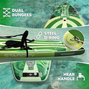 Planche de <span class=keywords><strong>paddle</strong></span> <span class=keywords><strong>gonflable</strong></span> fabriquée en Chine 11'x34''x6'' Planche de <span class=keywords><strong>paddle</strong></span> <span class=keywords><strong>gonflable</strong></span> personnalisée pour les sports nautiques et le surf - Product Image 5