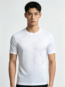 Tela Jacquard Geométrica de Fábrica, 90% Poliéster, 10% Elastano, 170cm, 180gsm, Elástica, de Secado Rápido, Teñida, de Gran Peso, Anti-Sudor - Product Image 5