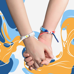 เข็มขัดรัดข้อมือแบบถักลายสร้างสรรค์สำหรับผู้หญิง ใช้กับสายนาฬิกาซีรีส์ 7/8/9 แฟชั่นฤดูร้อน สไตล์เฉพาะกลุ่ม - Product Image 3