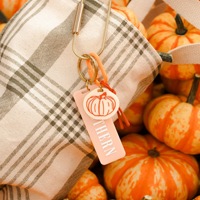 JS Groothandel Op Maat Geprinte Acryl Hangertjes Sleutelhanger Charms Zomer Oceaan Krab Zee Ster Anker Fruit DIY Tas Sleutel Accessoires