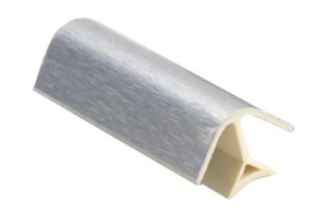 Connecteur de <span class=keywords><strong>plinthe</strong></span> en PVC avec surface en aluminium, clip de moulage durable pour panneaux de sol et de mur, facile à installer - Product Image 5