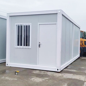 บ้าน40ft 10FT ทรงแบนหรูหราทันสมัยบ้านภาชนะบรรจุ40ft โมดูลสำเร็จรูปที่เก็บของแบบถอดได้10FT หรูหราทันสมัย - Product Image 1