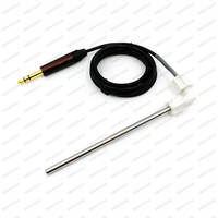 Sonde de température NTC étanche IP67 IP68 en acier inoxydable SS304/316 avec connecteur audio 2,5 mm/3,5 mm personnalisé