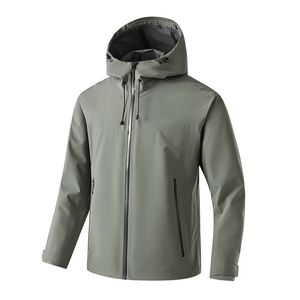 Vestes Softshell à Capuche Entièrement Zippées Populaires avec Logo Personnalisé pour Événements Sportifs Promotionnels et Activités de Team Building Professionnel - Product Image 6