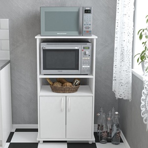 ตู้เตาอบ 2 ประตู รุ่น Modern Style Kitchen Benfacil PL-210276 เฟอร์นิเจอร์ไม้ ปาร์ติเคิลบอร์ด สีขาว ดีไซน์บราซิล รุ่น Rio - Product Image 6