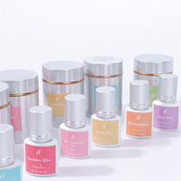 Lem ekstensi bulu mata Level profesional, perekat 4 ml/10ml retensi kering cepat 6-9 minggu