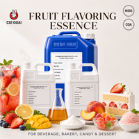 Arôme concentré liquide alimentaire personnalisé en usine, saveur agrumes (citron, orange, raisin) pour boissons gazeuses, cocktails, bonbons gélifiés et pâtisseries