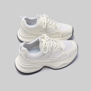 Nouvelle tendance <span class=keywords><strong>de</strong></span> la mode, chaussures <span class=keywords><strong>de</strong></span> sport décontractées respirantes pour femmes, semelles épaisses augmentant la taille, baskets pour femmes pour le printemps et l'été - Product Image 4
