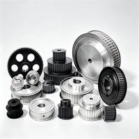 Pabrik Manufaktur Pulley Timing Aluminium HTD 3M 5M 8M, Dibuat dengan Mesin CNC, Lubang Khusus Sesuai Gambar, Pulley Timing Belt