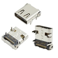 Connecteur Mini USB 2.0 Type AB à 5 Contacts, Horizontal, 90 Degrés, DIP