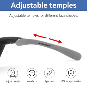 निसीम K3118 808nm और 1064nm डायोड लेजर सुरक्षा चश्मे od6 लेजर सुरक्षा चश्मे पूर्ण फ्रेम - Product Image 3