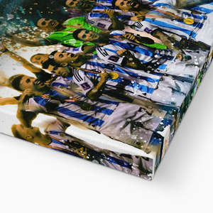 Stampa su Tela 'La Conquista del Mondo' di <span class=keywords><strong>Messi</strong></span>, Decorazione Murale per la Casa - Product Image 5