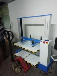 Máquina de prueba de fuerza de compresión y apilamiento de embalaje para caja corrugada con impresión automática de informes - Product Image 3