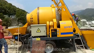 Satılık mobil dizel tipi JBS30 beton pompaları makinesi beton mikser pompa - Product Image 4