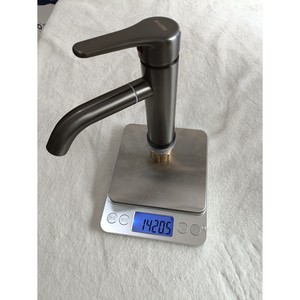 Robinet de lavabo monocommande à poser sur le plan, avec cartouche céramique, en laiton, pour lavabo de salle de bain - Product Image 4