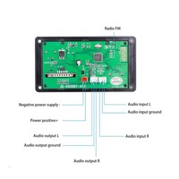 Placa de Decodificación MP3 con Pantalla LCD de Alta Calidad, Modelo JQ-D006BT-A CN, para Amplificador de Coche, Accesorio Decodificador de Audio