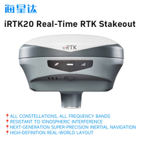Receptor GPS GNSS Rover IRTK20 con Antena de Radio, Cámara Única y Sistema de Navegación Inercial con Transceptor Integrado