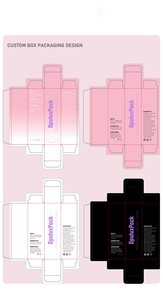 Tube de brillant à lèvres carré givré rose doré de 7 ml, conteneur vide pour huile à lèvres, boîte personnalisée avec logo pour emballage cosmétique - Product Image 6