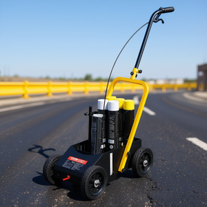 Machine de marquage routier Yeyou 24 x 13 x 35,4 pouces, conception compacte à 4 roues pour le traçage routier - Product Image 2