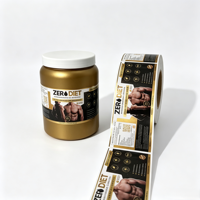 Étiquettes personnalisées pour capsules de perte de poids, étiquettes adhésives en vinyle imperméables pour bouteilles de compléments alimentaires, étiquettes personnalisées