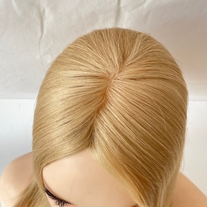 Topper populaire pour femmes 5.5*6.5 Mono Topper, vente chaude, 100% cheveux vierges, entièrement noué à la main - Product Image 6