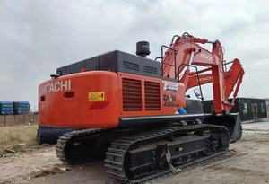 รถขุดฮิตาชิ ZX490 มือสองสำหรับขาย รถขุดไฮดรอลิกแบบตีนตะขาบฮิตาชิ ZX490LCH น้ำหนัก 49 ตัน พร้อมเครื่องยนต์อีซูซุ สภาพดี - Product Image 4