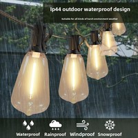 Guirlandes lumineuses de camping ST38 pour la vente transfrontalière, étanches IP44, avec détection de mouvement, alimentées par USB, ampoules LED intelligentes pour arbres