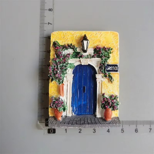 Imanes de Resina Personalizados para Refrigerador, Recuerdos Turísticos Griegos, Pegatinas Magnéticas 3D de Grecia Espartana - Product Image 5