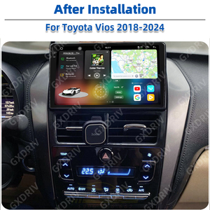 Uis7870 9.5 "2K Android 13 Car Stereo autoradio Car DVD Player cho TOYOTA VIOS Yaris 2018 2019 Carplay tự động <span class=keywords><strong>DSP</strong></span> GPS - Product Image 2