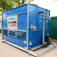Tour de refroidissement liquide miniature à contre-courant en circuit fermé pour solutions de refroidissement d'eau industrielle