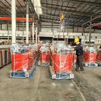Transformateur de puissance sec SCB18 2500 kVA 35 kV 50/60 Hz en résine coulée triphasé pour projet de sous-station