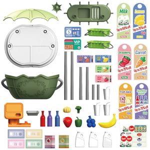 25721 <span class=keywords><strong>Jouet</strong></span> de supermarché d'imitation éducatif portable 2 en 1 avec panier et <span class=keywords><strong>caisse</strong></span> <span class=keywords><strong>enregistreuse</strong></span> pour filles - Product Image 5