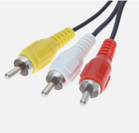 Câbles Audio Vidéo Av 6ft Pour Snes/n64 Fil Cordon Rca Av Câble Pour Nintendo 64/gamecube Av Câble