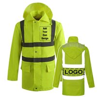 Veste de sécurité personnalisée imperméable, gilet de sauvetage léger, vêtements de travail coupe-vent, logo réfléchissant, vestes de sécurité réfléchissantes, travail de construction