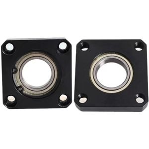 Roulement carré simple BGSRB BGSR <span class=keywords><strong>BASR</strong></span> SBASR SBGSR avec bride et bague de retenue intégrée, bloc de support d'axe de guidage pour CNC - Product Image 3