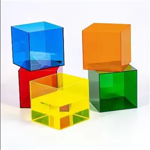 Individuelles Acryl-Vorführfach Box Vorführgeschenkbox Acryl-Schmuck Münzboxen