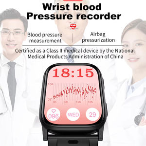 Oem Medische Bloeddruk Smartwatch Met Micro Pomp Bp Monitor & Spo2 Ios Operatie Tft Display Fda Goedgekeurd - Product Image 5