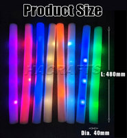 Venta al por Mayor de Barras Luminosas de Espuma con Logotipo Personalizado, Barra de Luz para Conciertos, Eventos y Fiestas
