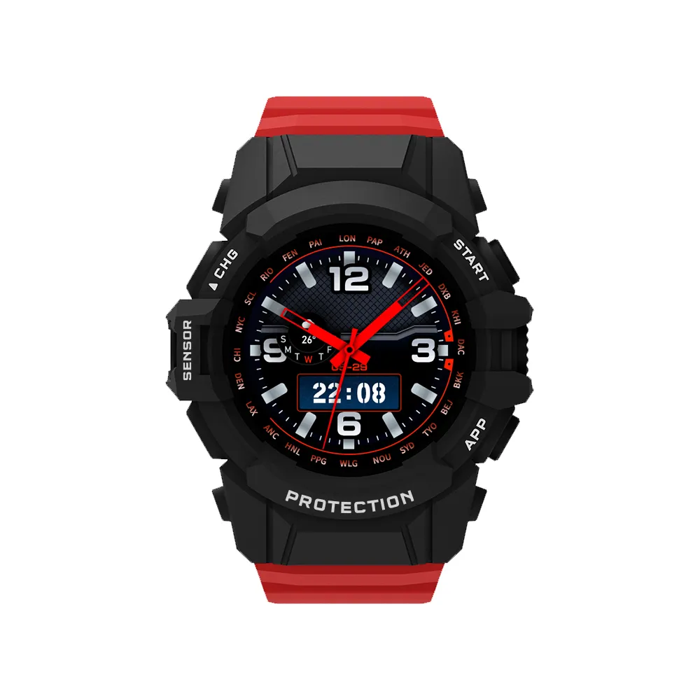 2024 Premium 1.45 Inch Ips Tft Scherm Smartwatch Met Hartslag Lokale Muziek En Kompas Bluetooth G-Sthock Smartwatch