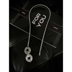 Cinturón de tela informal con hebilla en espiral de acero para mujer Fiori - Product Image 1