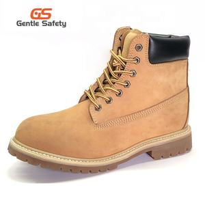 גבוהה באיכות עבודה nubuck עור גודייר מגפי בטיחות - Product Image 1