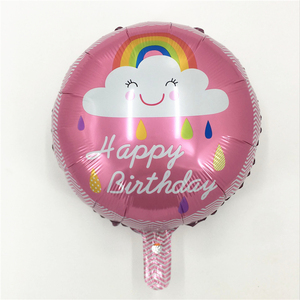 Decoraciones de fiesta de cumpleaños de rosa de helio para <span class=keywords><strong>globos</strong></span> meteorológicos para niños - Product Image 1