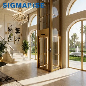 Ascensor Hidráulico <span class=keywords><strong>de</strong></span> Alta Calidad <span class=keywords><strong>de</strong></span> Fábrica SIGMARISE para Viviendas, Ascensor para Apartamentos, Ascensor para Personas Mayores - Product Image 1