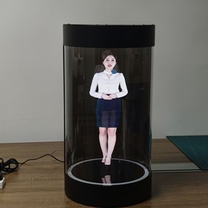 3D Hologram chiếu holoscreen 21.5 inch 3D Holographic xi lanh 3D Hologram hiển thị kỹ thuật số Holographic Hologram - Product Image 1