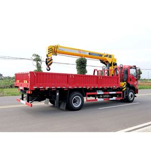 Grue montée sur camion Shacman 8 tonnes à conduite gauche/droite pour la construction et le transport en Afrique - Product Image 5