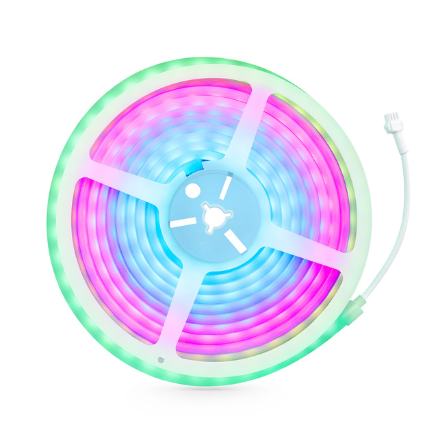Hot Deal IP65 Waterproof Remote Control Tuya Smart WiFi & 5M RGB-IC Magic Color Rope Light PST-NH-5M
