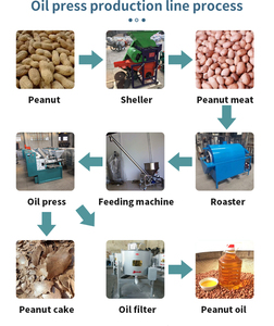 Fully Automatic Screw Peanut 6yl-70 Coffee Bean Expeller Cold <b>Pressed</b> Virgin Coconut <b>Oil</b> Extraction Machine - Product Image 6