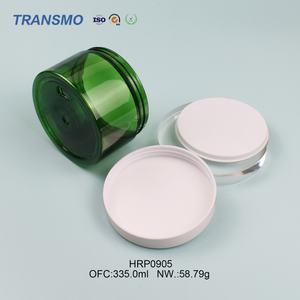 Pot vide pour gommage des lèvres avec bouchon, petit pot personnalisé avec logo, contenant pour soins de la peau, pots en plastique vert - Product Image 4