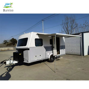 Sunrise – remorque de voyage Standard australienne en fibre de verre avec frein al-ko, remorque de voyage en aluminium abordable avec salle de bain - Product Image 4